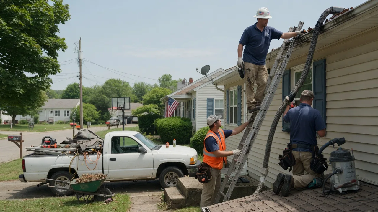Gutter Installation in Harrisburg, IL near me